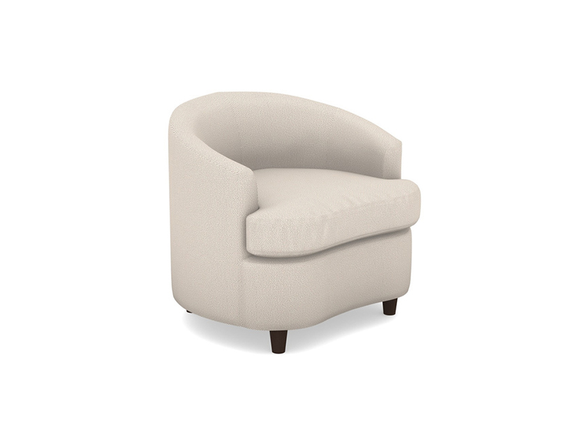 Gunton Chair in Two Tone Plain Biscuit